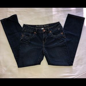 Dark wash Justice jeans